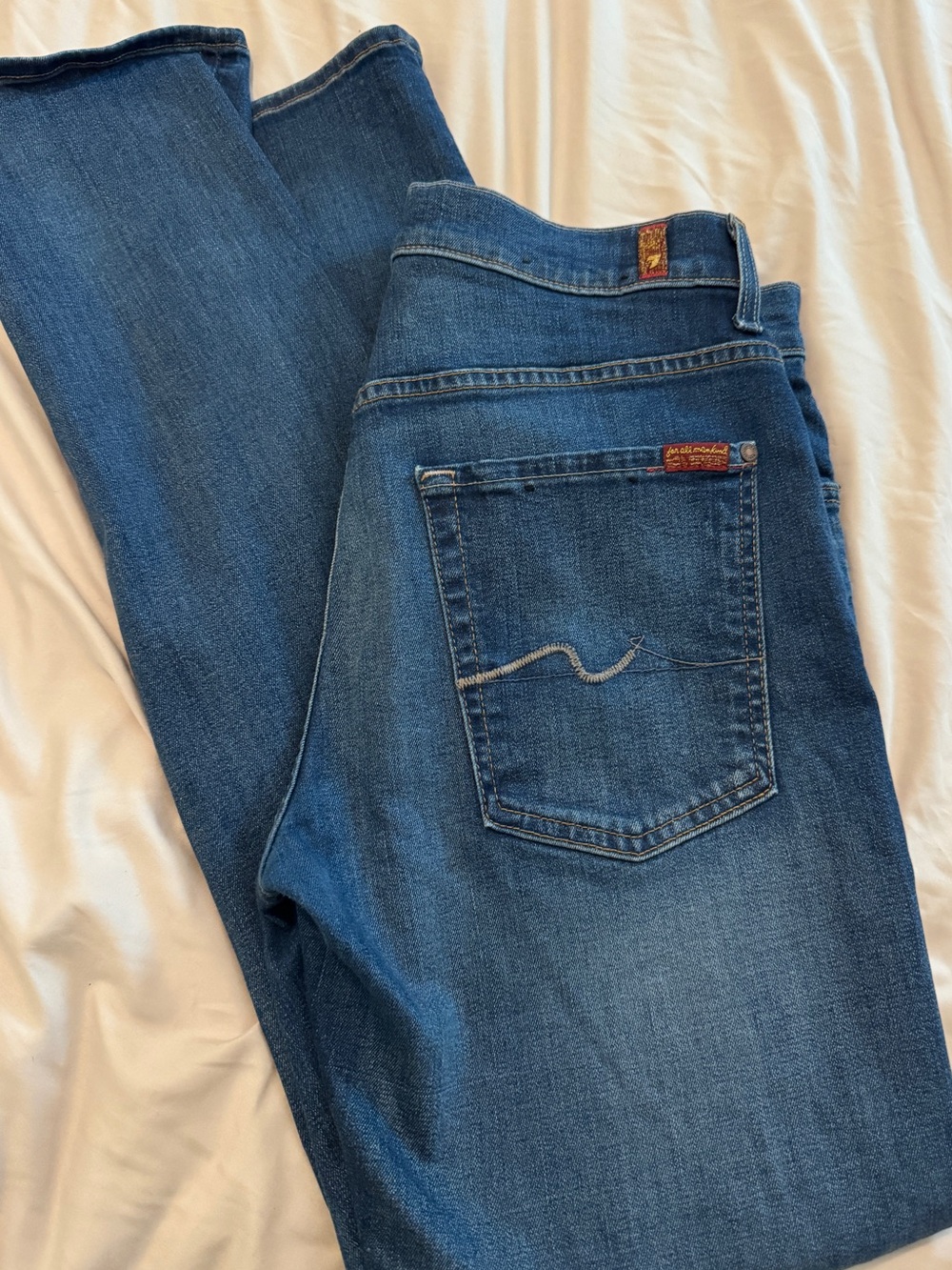 NWOT 7 for All Mankind Men’s The Straight Jean Size 32